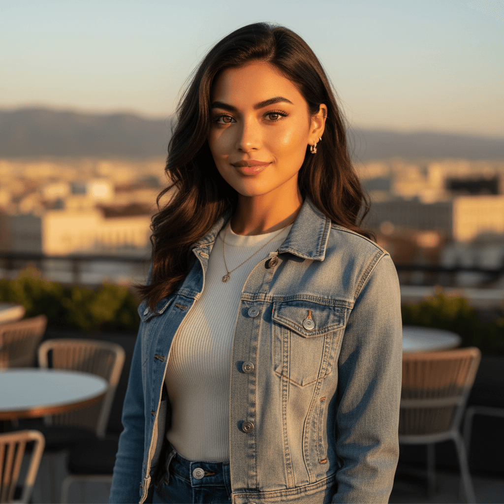 Positive Prompt:

A beautiful young AI influencer with a balanced, realistic m