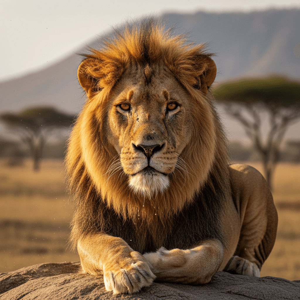 ultra realistic photo of lion which is taken from hrd canon camera