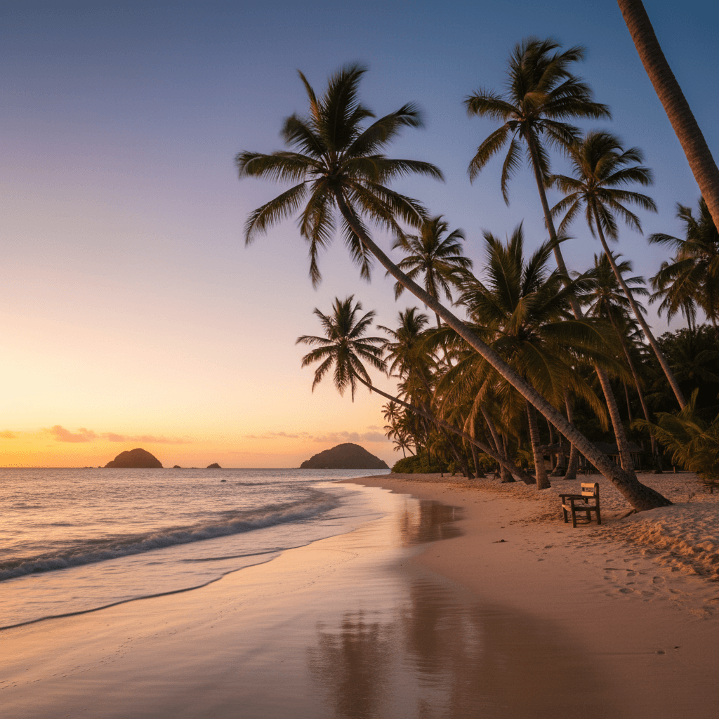 palm trees